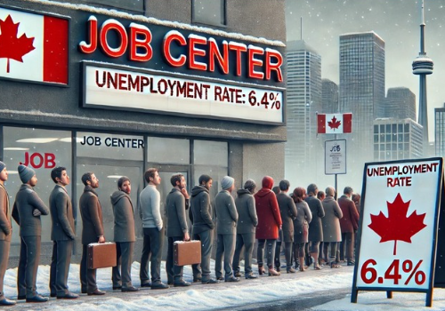 Canadian Employment Growth Stalled In July, While the Jobless Rate Held Steady at 6.4% – August 9 2024